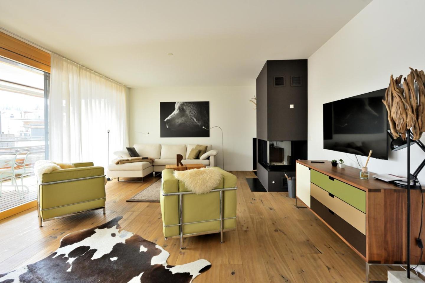 Fontana Apartment Ароса Екстериор снимка